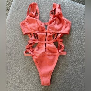 Hot Miami Styles Coral Kids One Piece